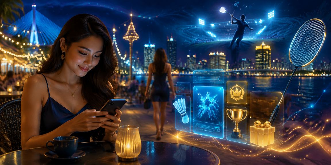 Pengguna memain kasino dalam talian melalui telefon bimbit di Johor