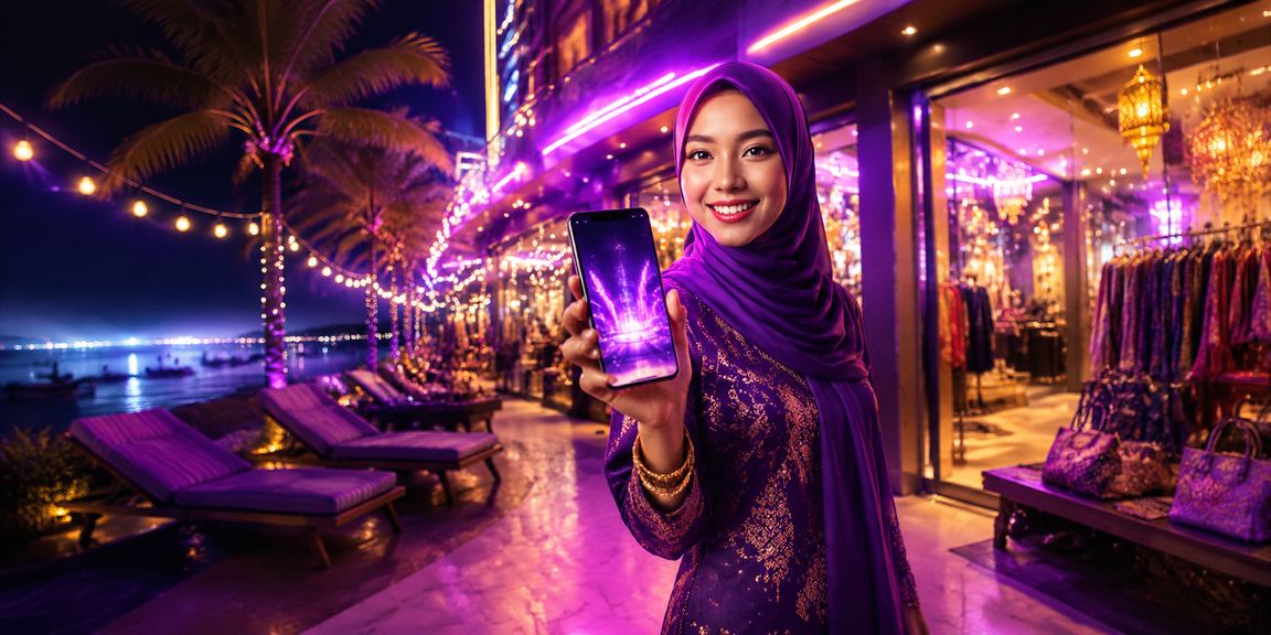 Antara muka aplikasi kasino dalam talian di Kota Bharu dengan reka bentuk melayu