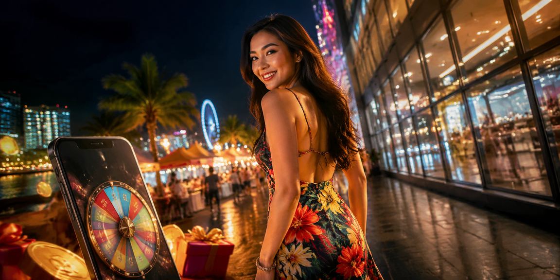 Meja roulette gaya Malaysia dengan reka bentuk moden